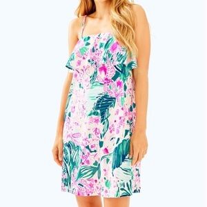 Lilly‎ Pulitzer | Anastasha | Multi Via Flora Orchid Print Swing Dress